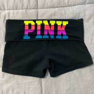 PINK Victoria’s Secret Yoga Shorts-XS-Neon